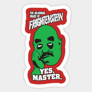 Yes, Master. Sticker